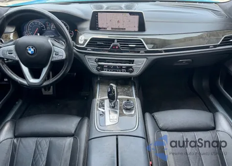 2017 BMW 750 I z USA, uszkodzony, nr VIN WBA7F0C34HGM22159